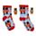 Festive Friends Weihnachten Nussknacker Komprimierte Socken