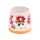 Weihnachten Weihnachtsstern Konischer Steingutbecher