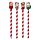 Adoramals Christmas Weihnachten Bleistift mit PVC-Topper