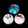 Jingle Bunch Weihnachten Hochspringender Blinkender LED-Springball