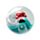 Jingle Bunch Weihnachten Hochspringender Blinkender LED-Springball