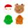 Jingle Bunch Weihnachten Plüsch-Handwärmer