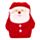 Snuggables Weihnachtsmann Wärmflasche mit Plüschhülle 650ml 