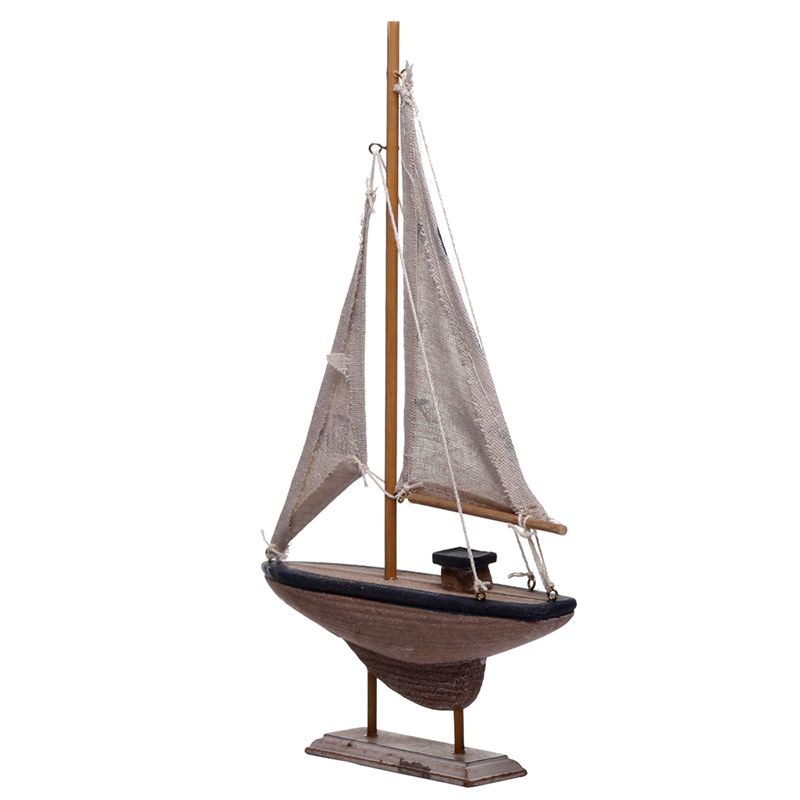 Nautische Dekoration - Mittelgroßes Segelboot