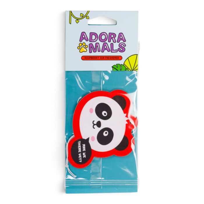 Adoramals Panda Himbeere Auto-Lufterfrischer