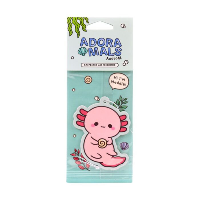 Adoramals Maddie the Axolotl Himbeere Auto-Lufterfrischer