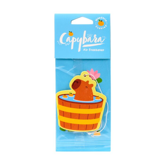 Capybara Wasserschwein Mandarine Auto-Lufterfrischer