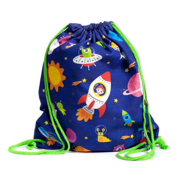 Space Cadets Weltraum Astronaut Canvas-Turnbeutel