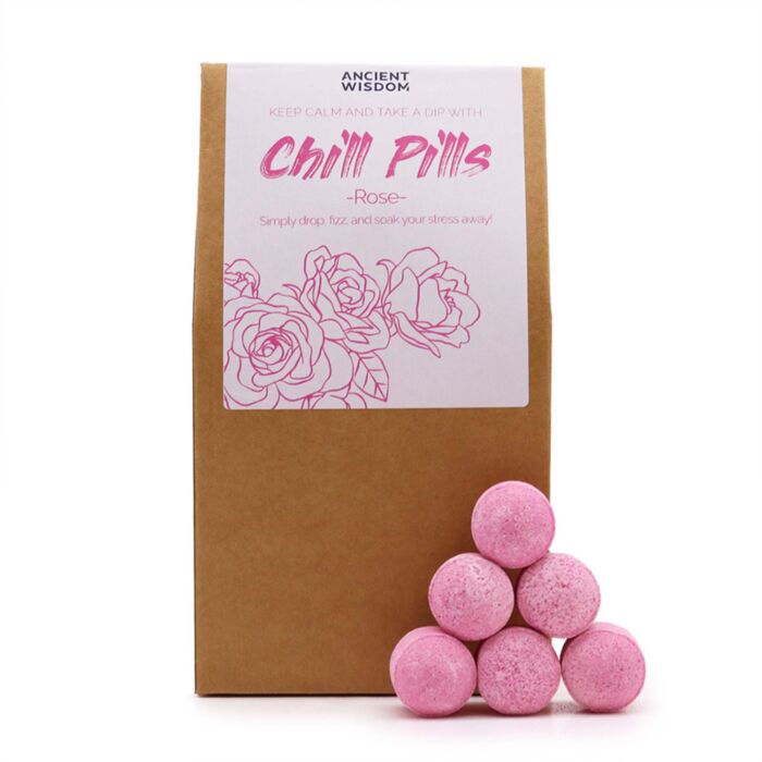 Chill Pills Rose Badezusatz  Geschenkpackung