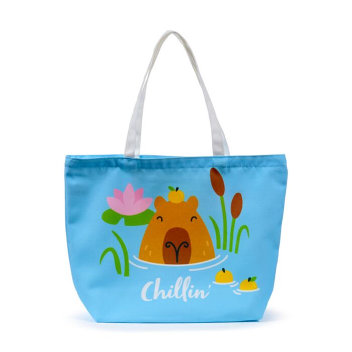 Capybara Chillin' Wasserschwein Strandtasche