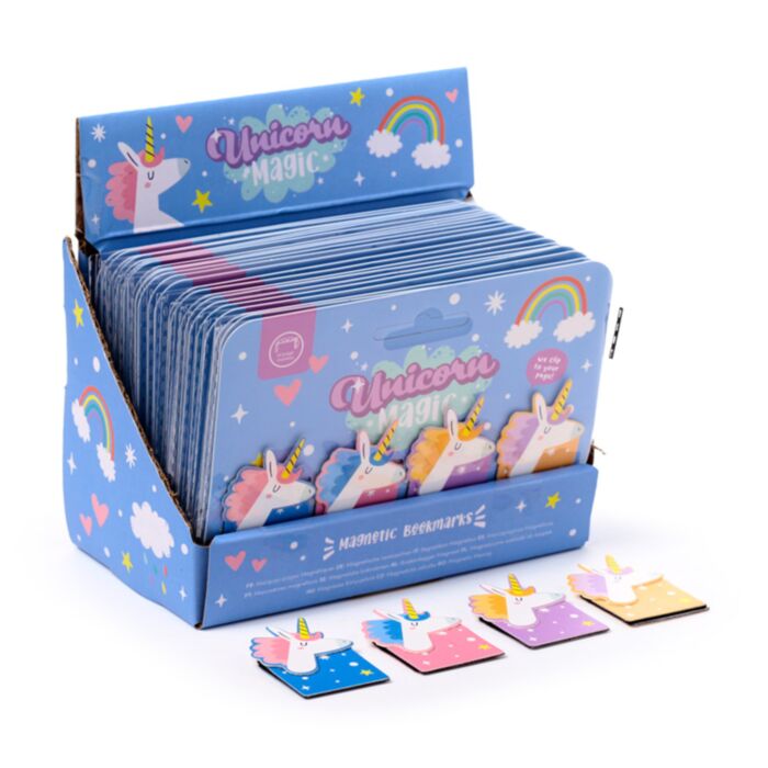Unicorn Magic Einhorn Magnetische Lesezeichen Set