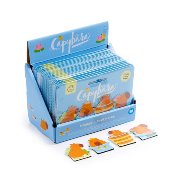 Capybara Wasserschwein Magnetische Lesezeichen Set