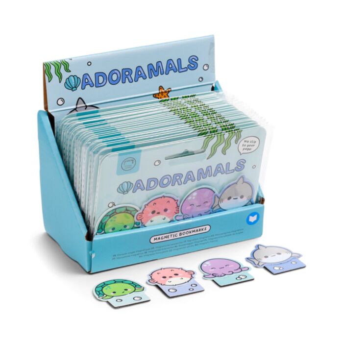 Adoramals Ocean Meerestiere Magnetische Lesezeichen Set