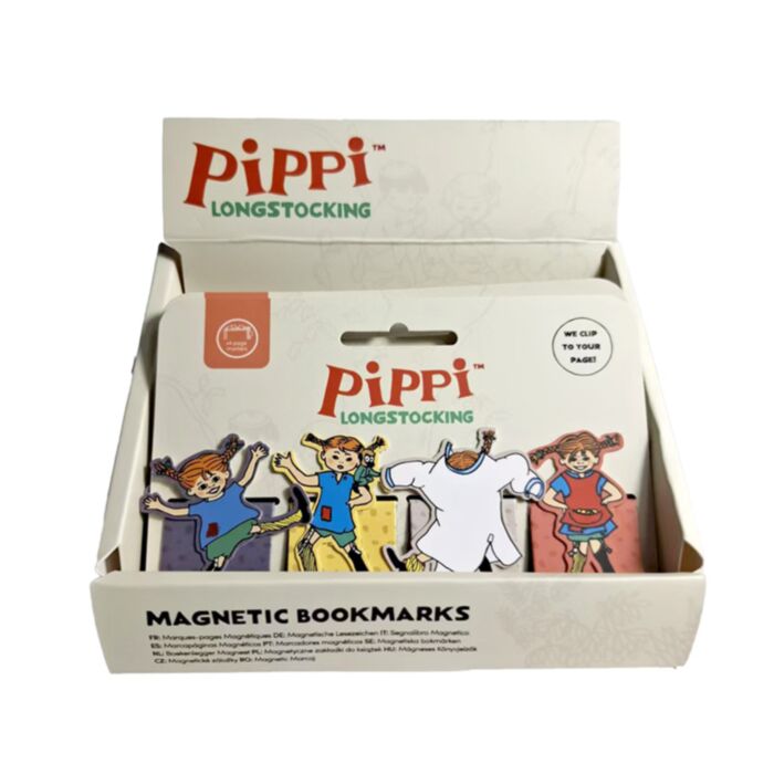 Pippi Longstocking Pippi Langstrupmpf Magnetische Lesezeichen Set