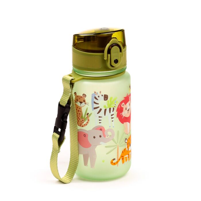 Zooniverse Zootiere Kinder Pop-Top bruchsichere Wasserflasche 350ml 