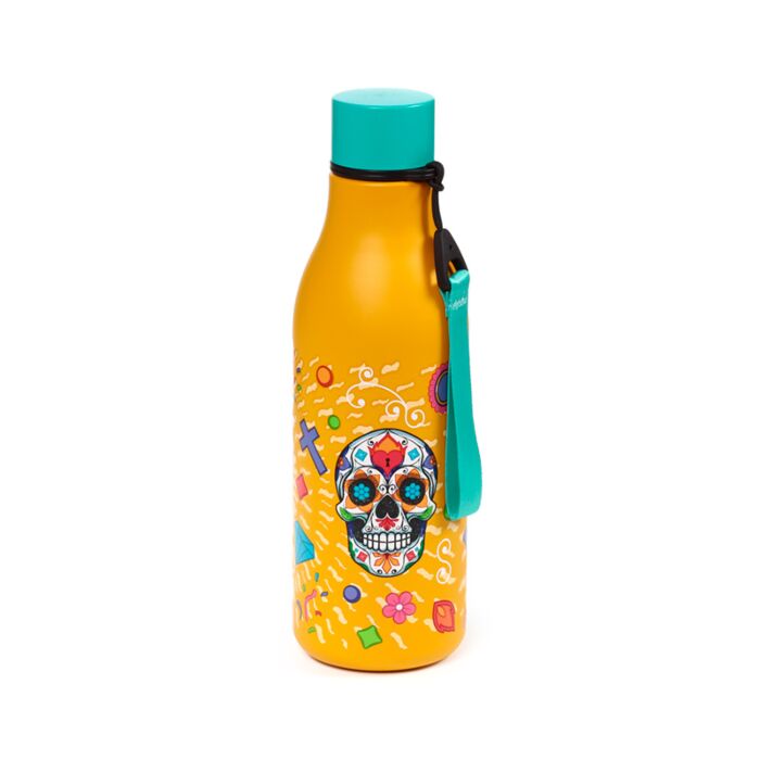 Day of the Dead Tag der Toten Isolierflasche 500ml