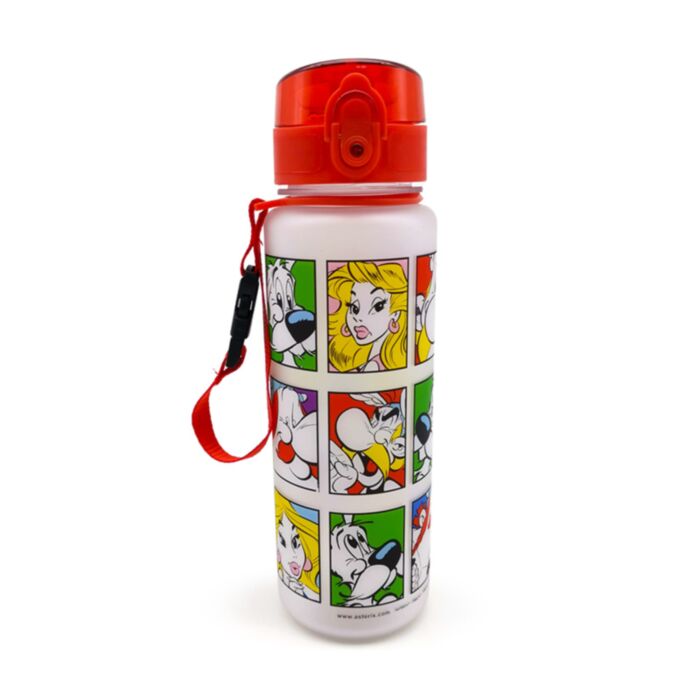 Asterix, Obelix, Idefix (Dogmatix) 2025 Pop-Top bruchsichere Wasserflasche 600ml 