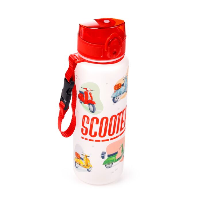 Scooter Pop-Top bruchsichere Wasserflasche 600ml