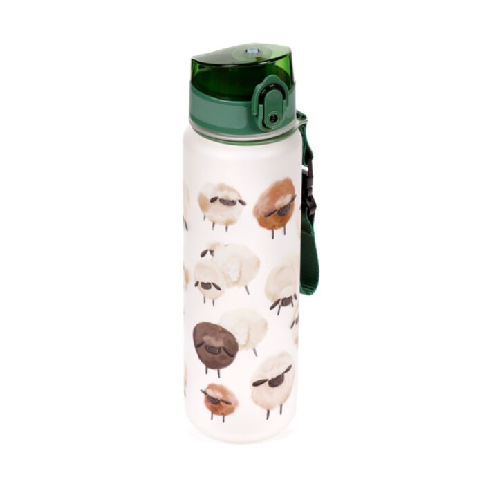 Sheep Schaf Pop-Top bruchsichere Wasserflasche 600ml
