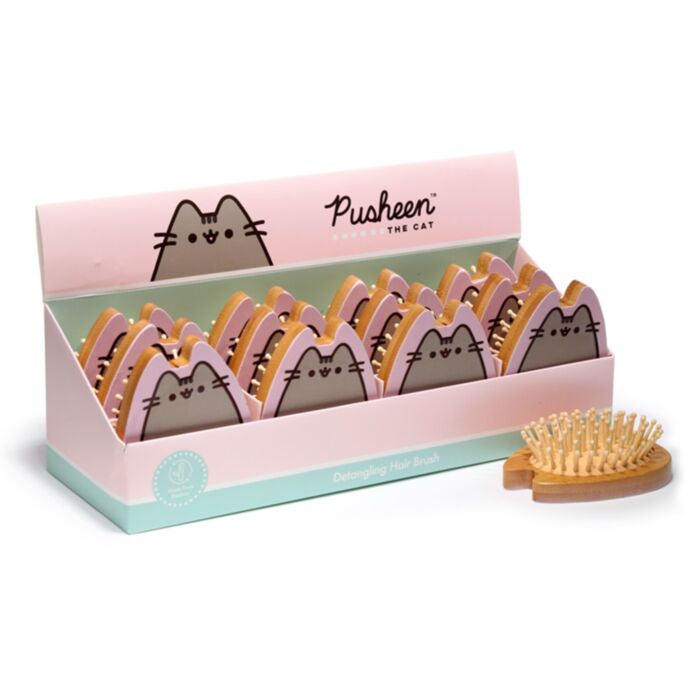 Pusheen the Cat Katze Figurative Haarbürste aus Bambus