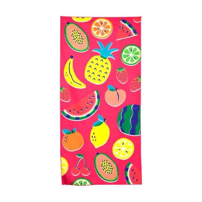 Summer Fruits Sommer Obst Mikrofaser-Strandtuch