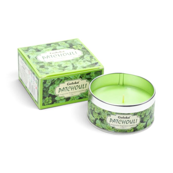 Goloka Patchouli Duftwachs-Kerzendose