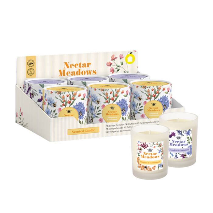 Nectar Meadows Bienenwiese Duftkerze in Geschenkverpackung