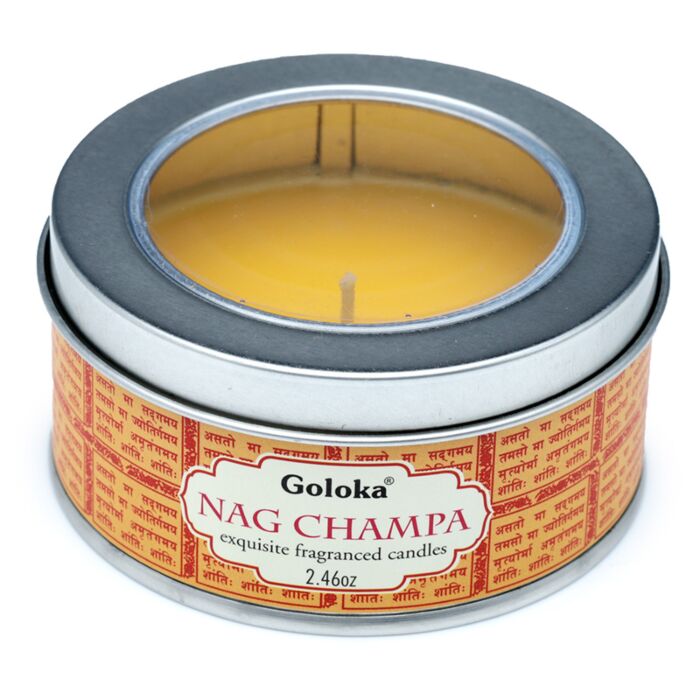Goloka Nag Champa Duftwachs-Kerzendose