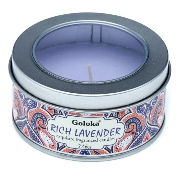 Goloka Lavendel Duftwachs-Kerzendose