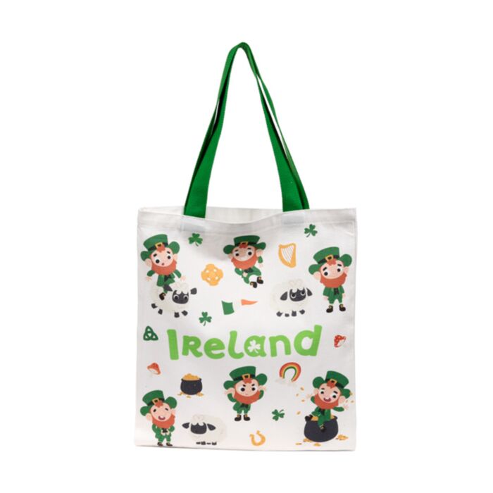 Luck of the Irish Irland Wiederverwendbare Tragetasche