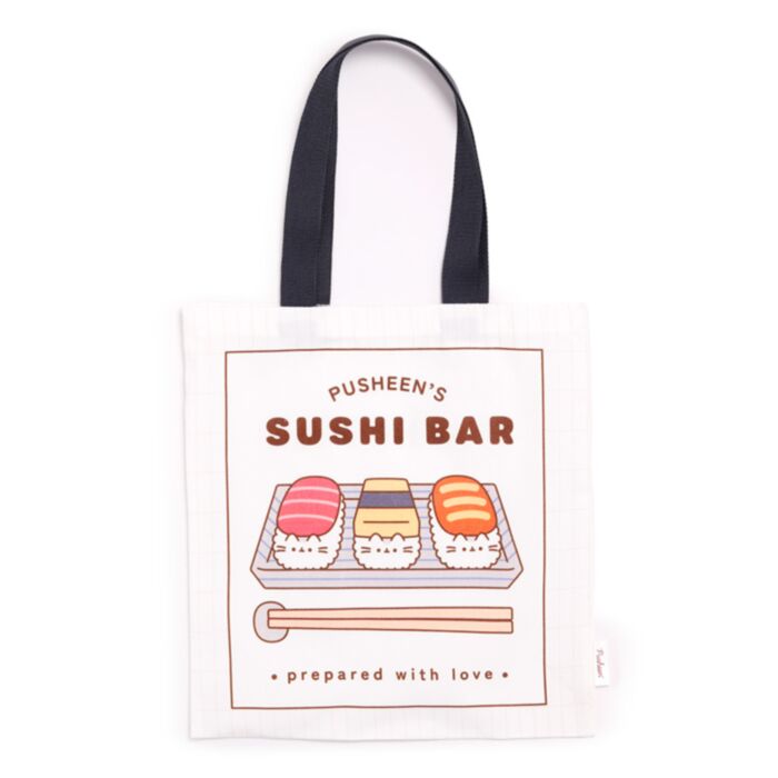 Pusheen the Cat Katze Sushi-Bar Wiederverwendbare Tragetasche