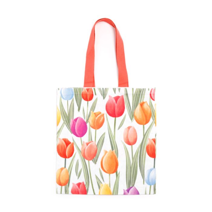 Tulips Tulpen Wiederverwendbare Einkaufstasche