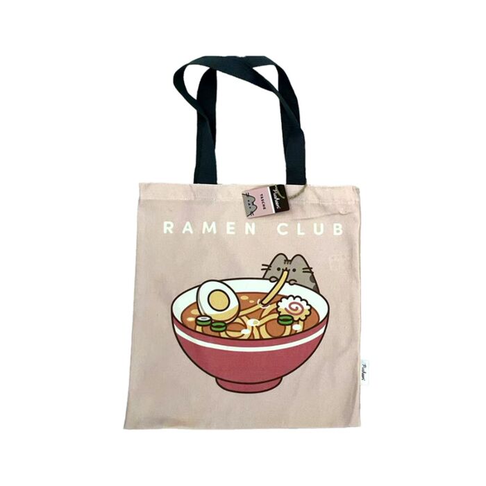 Pusheen the Cat Katze Bento Club Ramen Nudeln Reusable Tote Bag