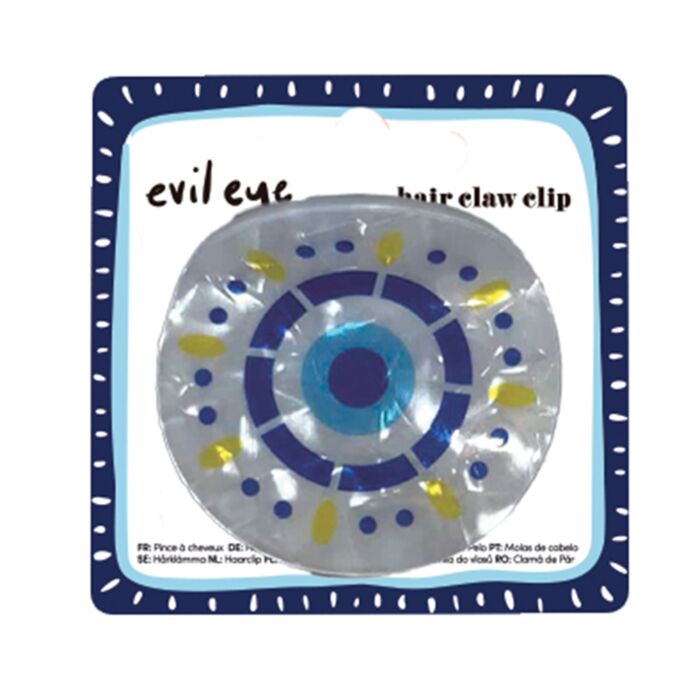 Böser Blick Runde Haarklammer