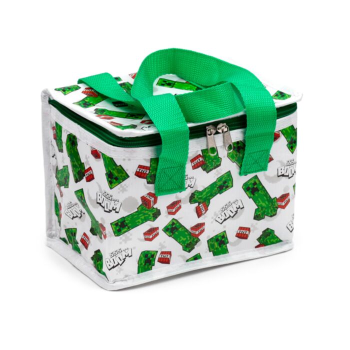 Minecraft Creeper & TNT RPET Kühltasche Lunch