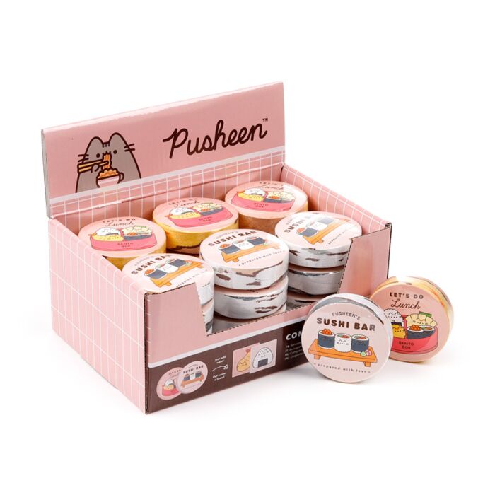 Pusheen the Cat Katze Sushi Club Komprimiertes Reisehandtuch 