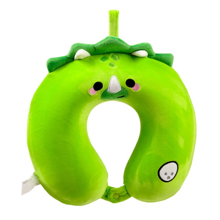 Relaxeazzz Adorasaurs Huck the Dinosaur Dinosaurier Memoryschaum-Reisekissen