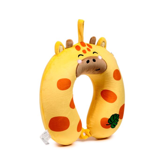 Relaxeazzz Adoramals Raffi the Giraffe Plüsch Memoryschaum-Reisekissen