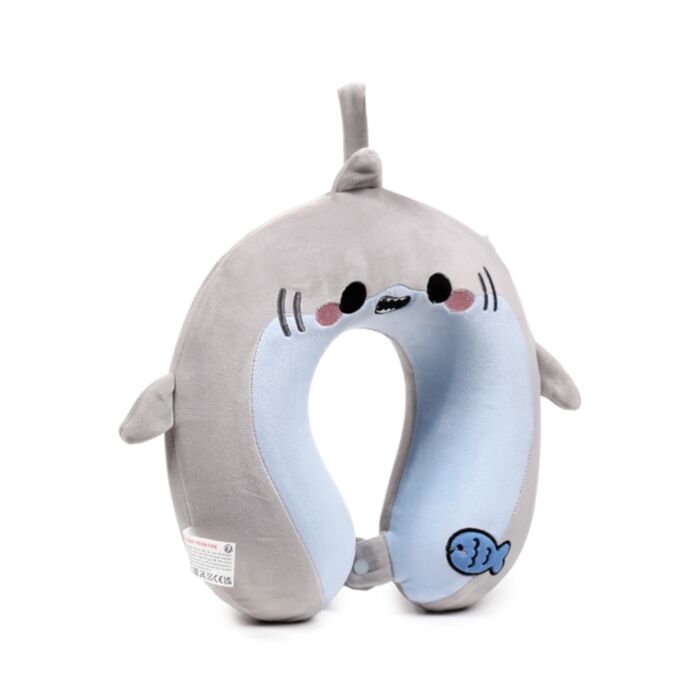 Relaxeazzz Adoramals Archie the Shark Hai Plüsch Memoryschaum-Reisekissen