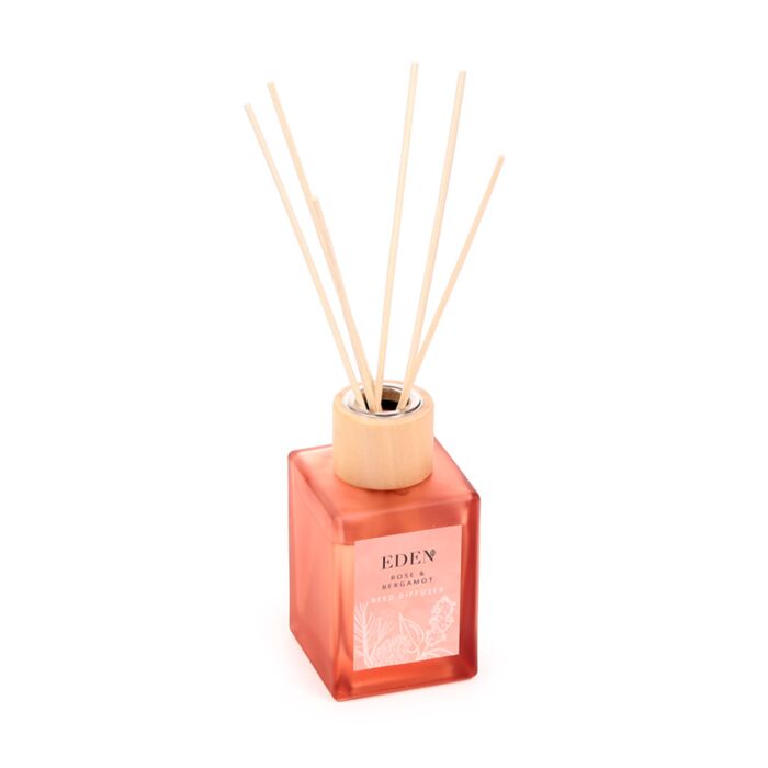 Eden Rose & Bergamotte Duftöl-Diffusor mit Stäbchen 100ml