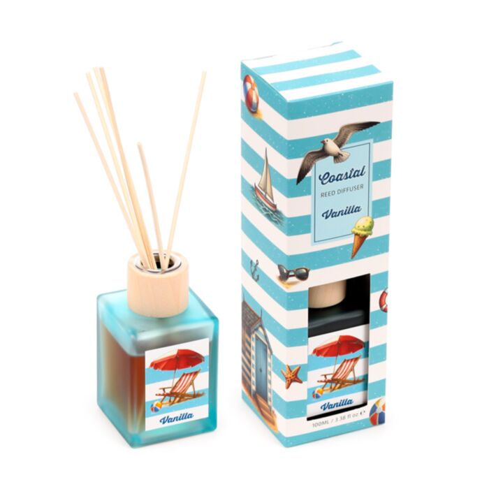 Coastal Strand Küste Vanille Duftöl-Diffusor mit Stäbchen 100ml