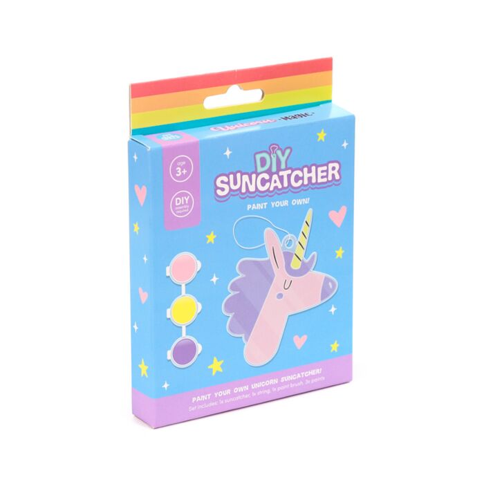 Unicorn Magic Einhorn DIY Bemale dein eigenes Fensterbild