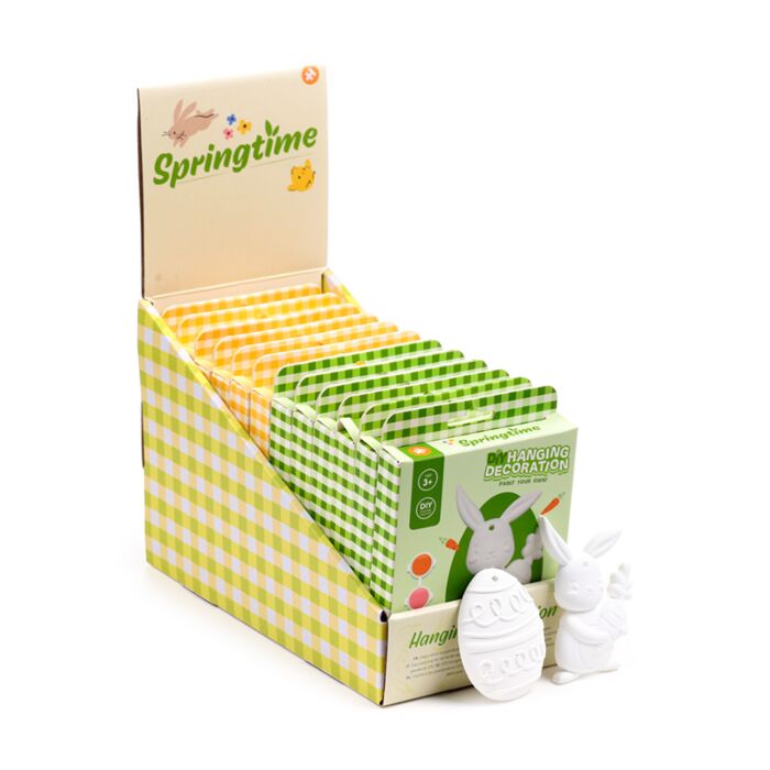 Springtime Frühling Ostern DIY Bemale dein eigenes Fensterbild