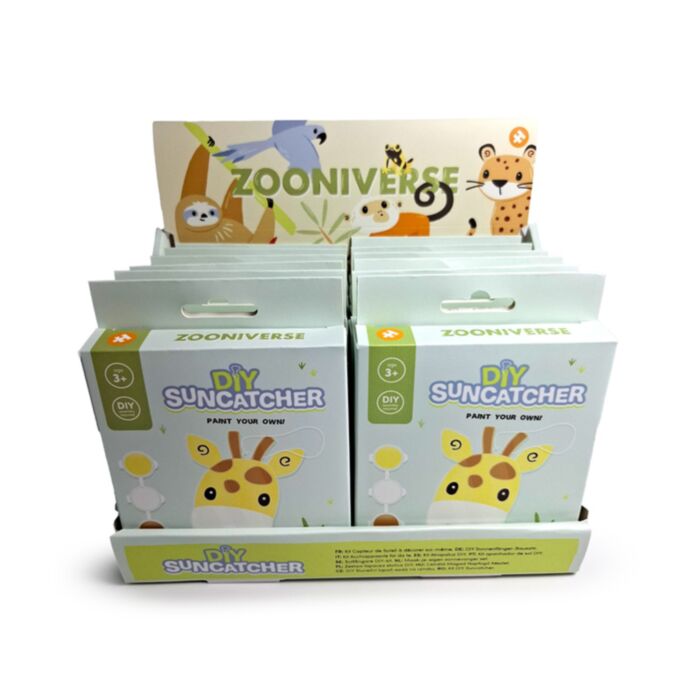 Zooniverse Giraffe Bemale dein eigenes Fensterbild 