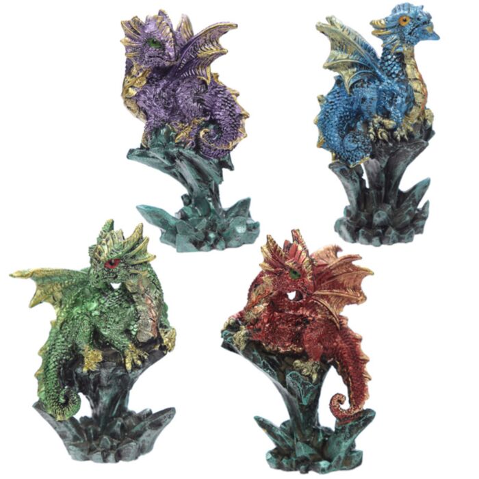 Enchanted Nightmare Drache Mini-Bergkristall