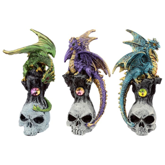 Dark Legends Edelstein Totenkopf Drache