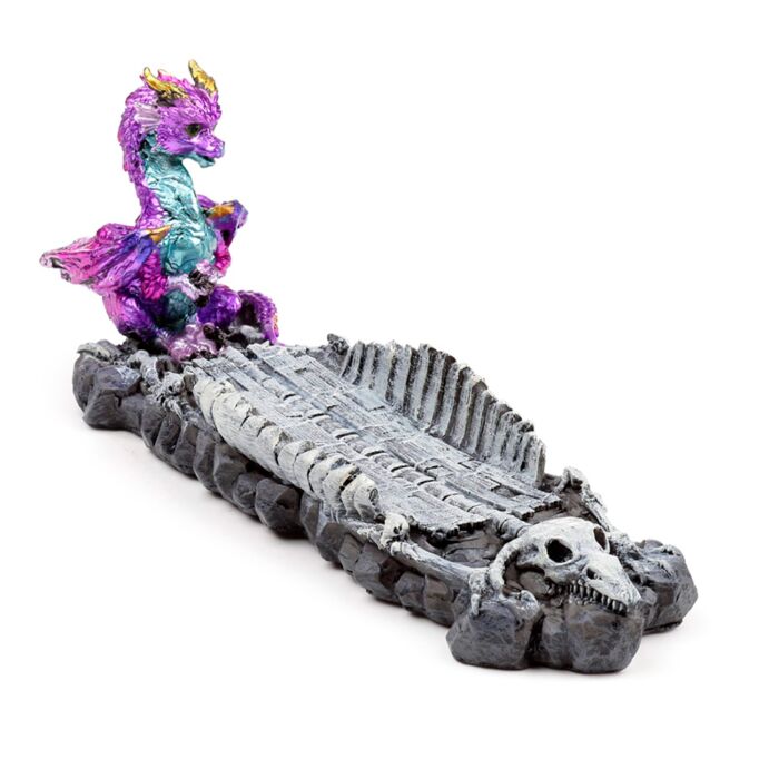 Elements Babydrache Skelett Räucherbrenner