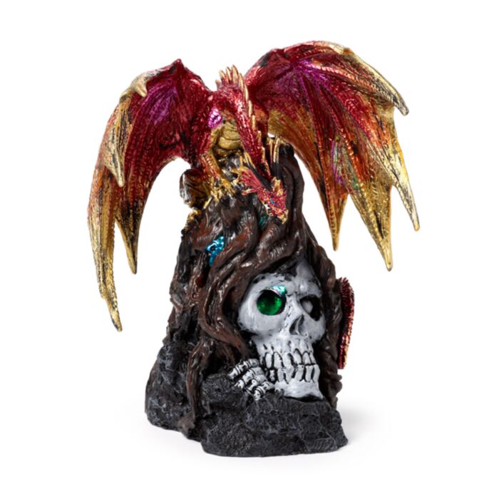 Dark Legends Hüter der Todespforte Rubindrache LED-Dekoration