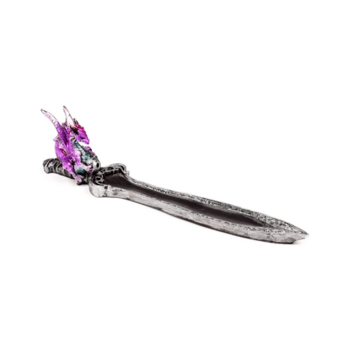 Dark Legends Kleiner Amethyst-Drache Räucherstäbchenhalter