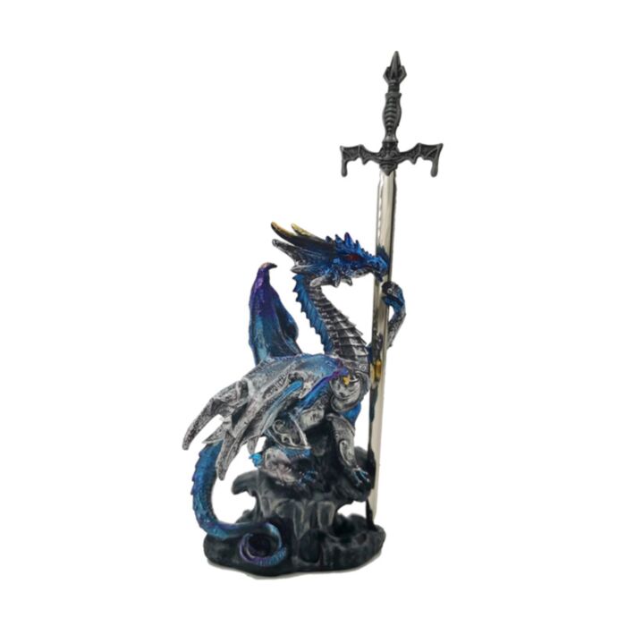 Dark Legends Hüter der Nacht Drache mit Schwert